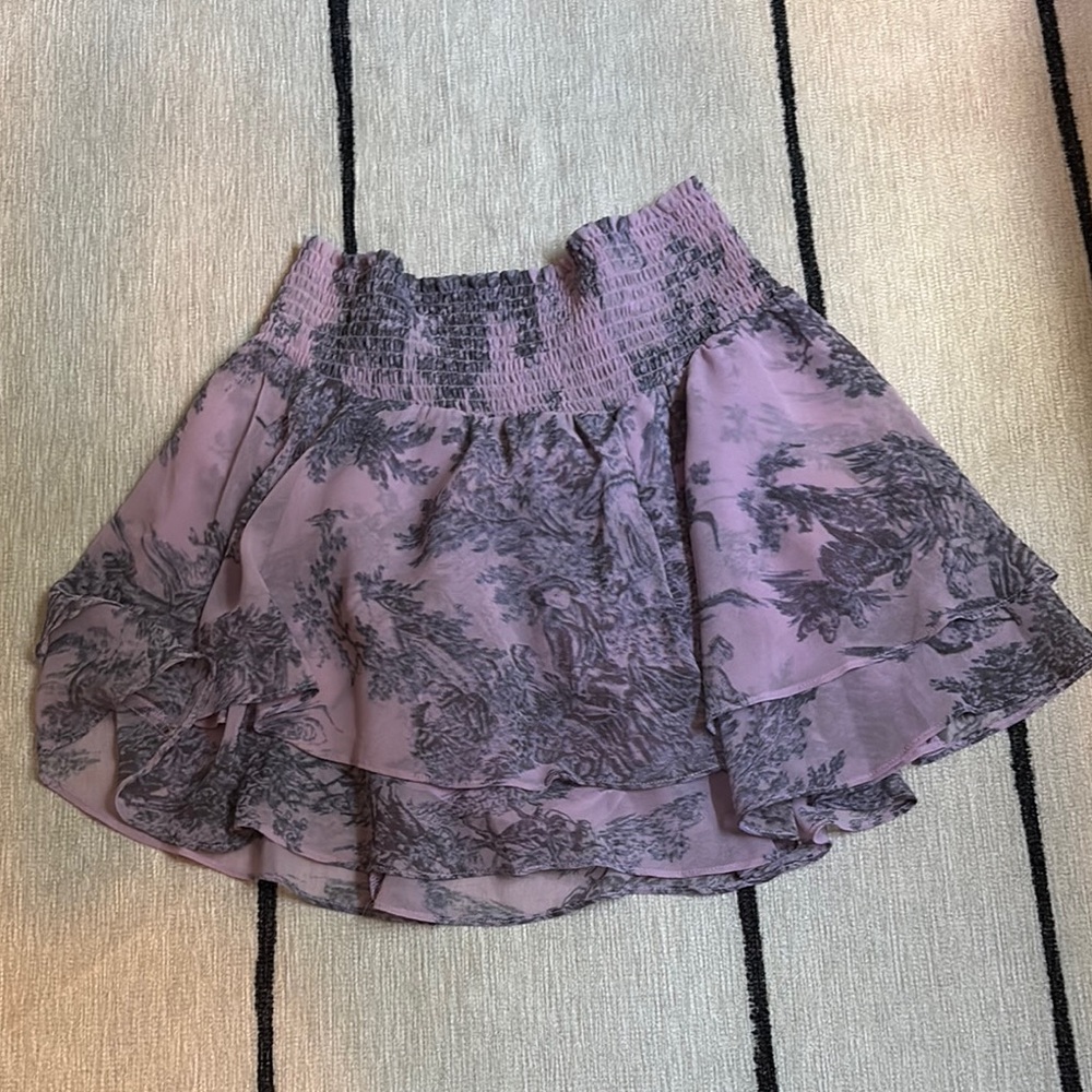 Urban Outfitters Purple Bubble Mini Skirt